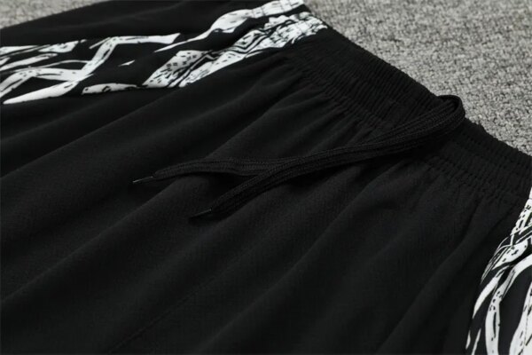 24-25 Arsenal Black Short Sleeve Training Suit - Image 11
