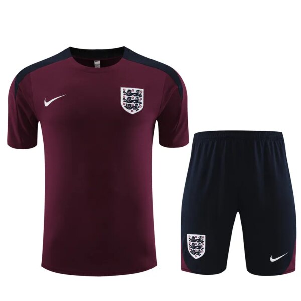 24-25 England Short Sleeve Training Suit - Image 2