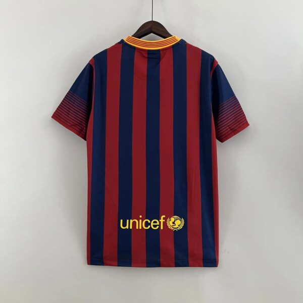 13-14 Barcelona Home Retro Jersey - Image 6
