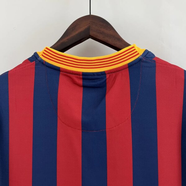 13-14 Barcelona Home Retro Jersey - Image 7
