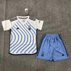 23-24 Nottingham Forest Away Kids Kit