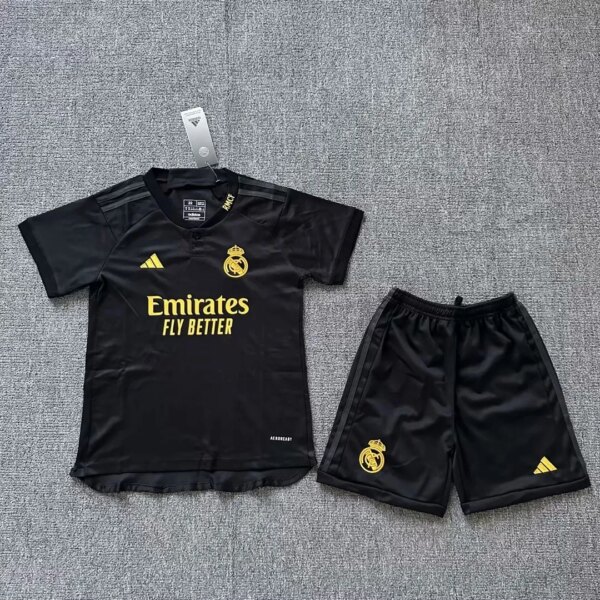 23-24 Real Madrid Third Kids Kit