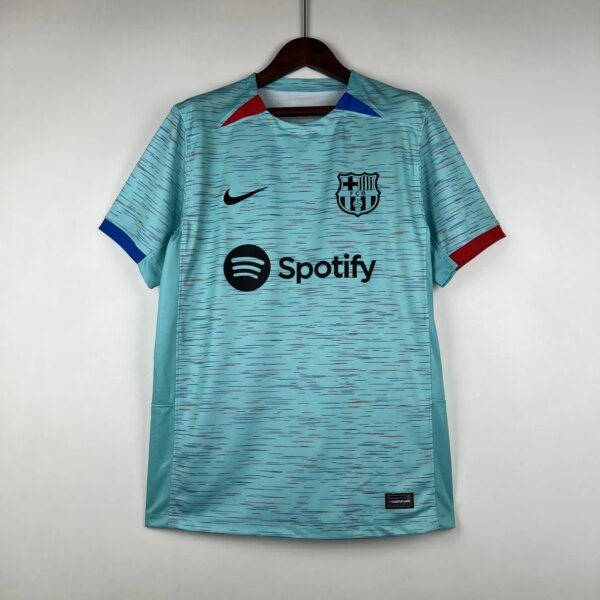 23-24 Barcelona Third Fans Jersey Sponsored