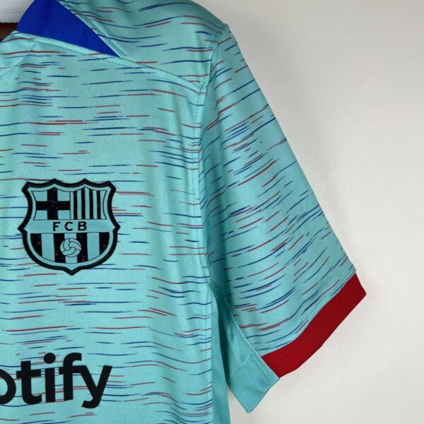 23-24 Barcelona Third Fans Jersey Sponsored - Image 2