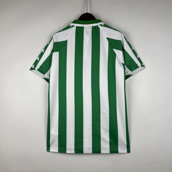 2000-01 Real Betis Home Retro Jersey - Image 4