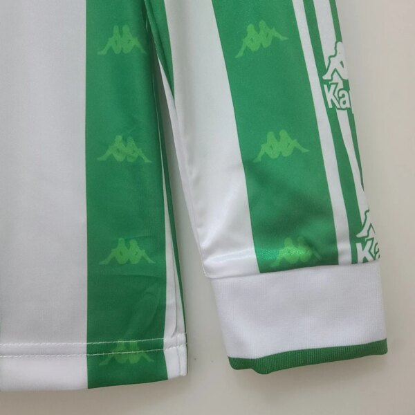 95-97 Real Betis Home Long Sleeve Retro Jersey - Image 2