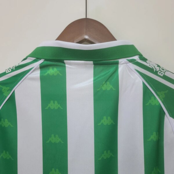 95-97 Real Betis Home Long Sleeve Retro Jersey - Image 5