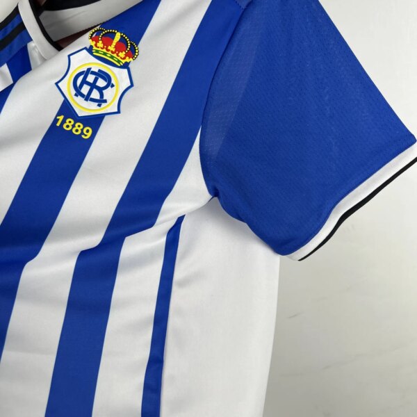 23-24 Recreativo de Huelva Home Fans Jersey - Image 4