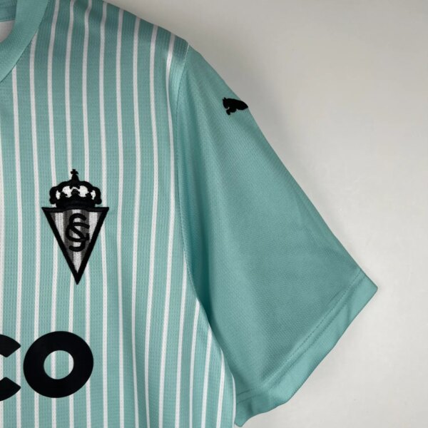 23-24 Sporting Gijon Away Fans Jersey - Image 2