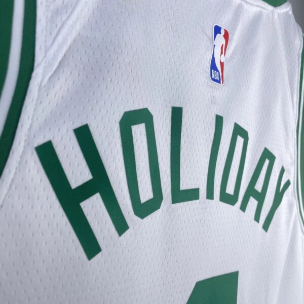 2023 Celtics Home 4# HOLIDAY NBA Jersey - Image 6