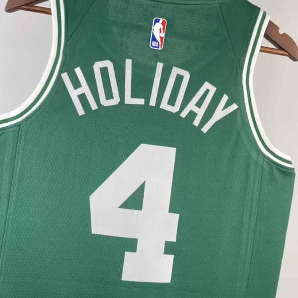 2023 Boston Celtics Away 4# HOLIDAY NBA Jersey - Image 6