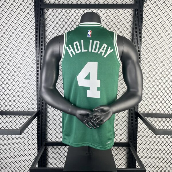 2023 Boston Celtics Away 4# HOLIDAY NBA Jersey - Image 9