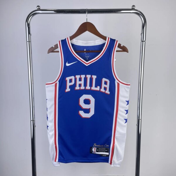 2023 76ers Away 9# OUBRE JR. NBA Jersey