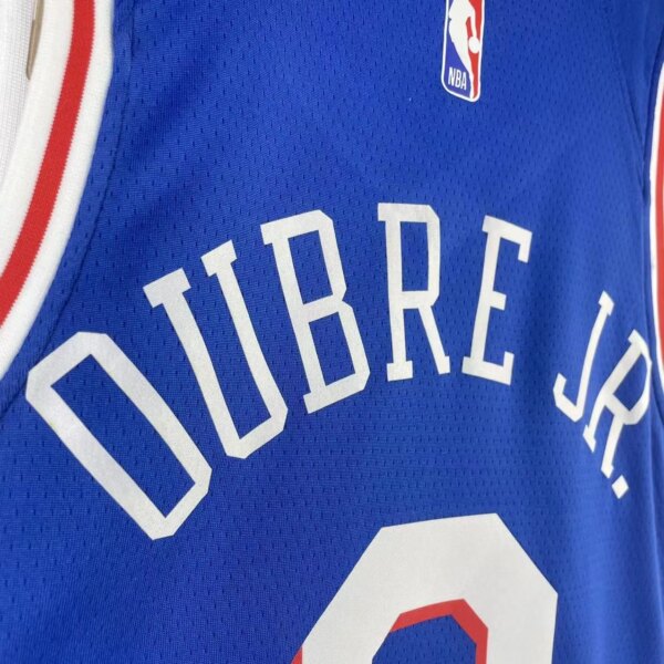 2023 76ers Away 9# OUBRE JR. NBA Jersey - Image 6