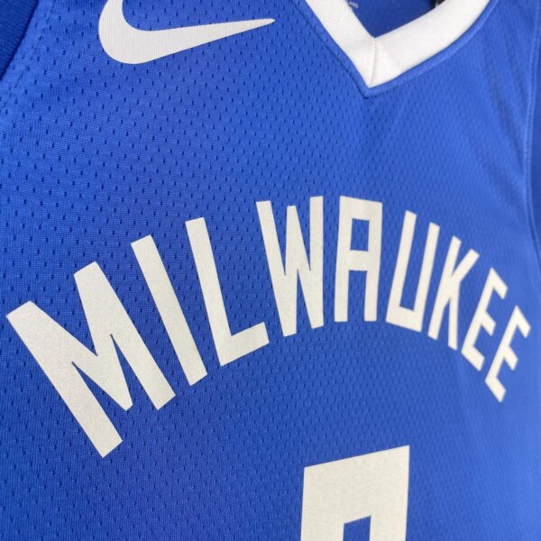 2023 Milwaukee Bucks City Edition NBA Jersey - Image 2