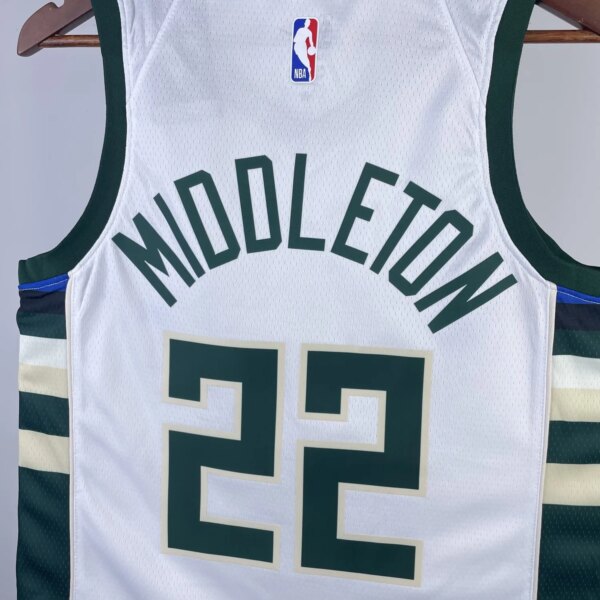 2023 Bucks Home NBA Jersey - Image 3