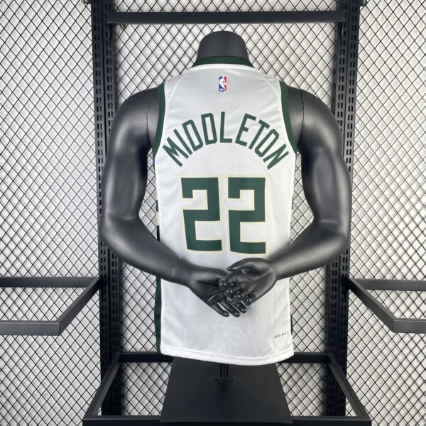 2023 Bucks Home NBA Jersey - Image 6