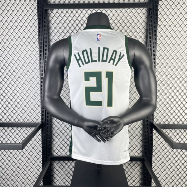2023 Bucks Home NBA Jersey - Image 9