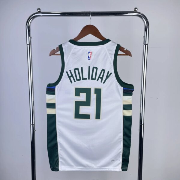2023 Bucks Home NBA Jersey - Image 11