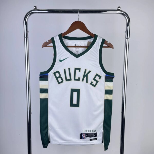 2023 Bucks Home NBA Jersey - Image 18