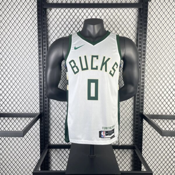 2023 Bucks Home NBA Jersey - Image 19