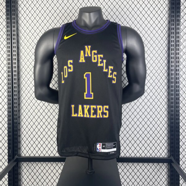2024 Los Angeles Lakers City Edition NBA Jersey - Image 17