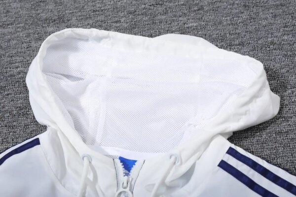 2023 Real Madrid Player Hooded Windbreaker S-XXL - Image 3