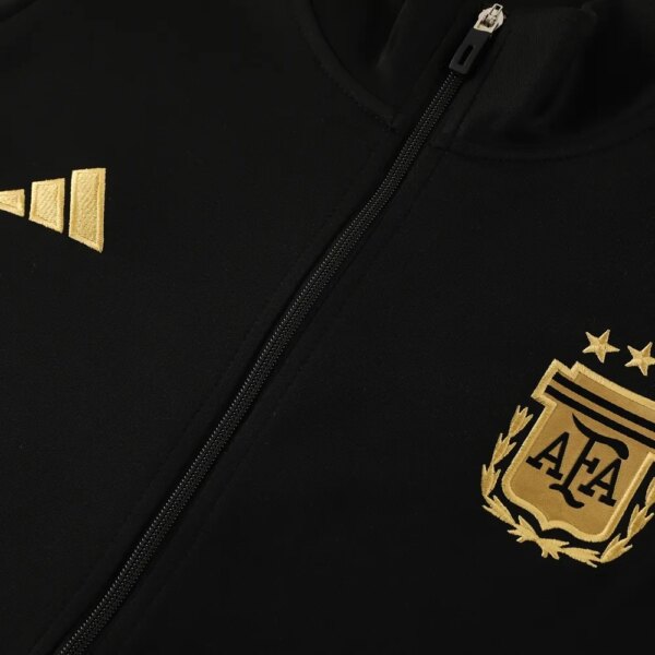 2024 Argentina Black Jacket Tracksuit - Image 2