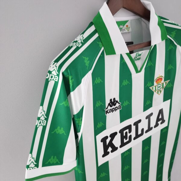 96-97 Real Betis Home Retro Jersey - Image 4