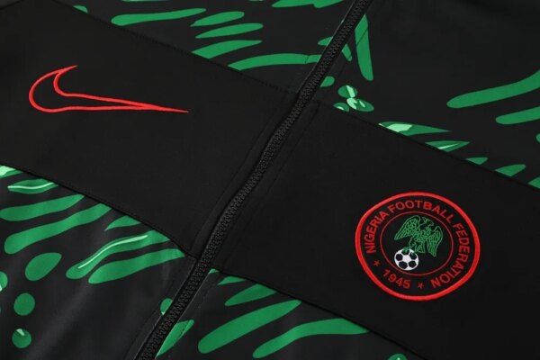 2024 Nigeria Green Jacket Tracksuit - Image 2