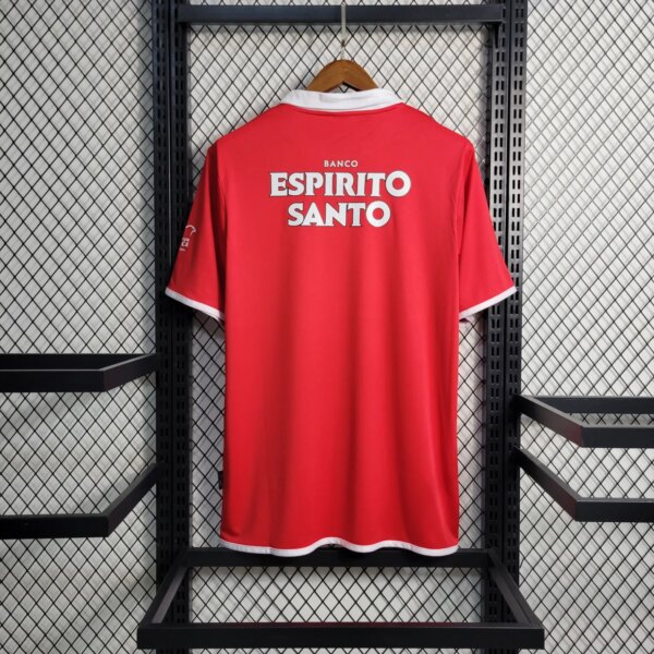 04-05 Benfica Red Retro Jersey - Image 4
