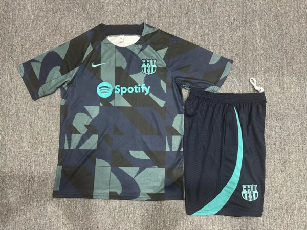 23-24 Barcelona Short Sleeve Training Suit - Image 2