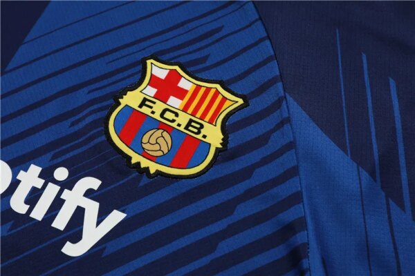 23-24 Barcelona Short Sleeve Training Suit - Image 8