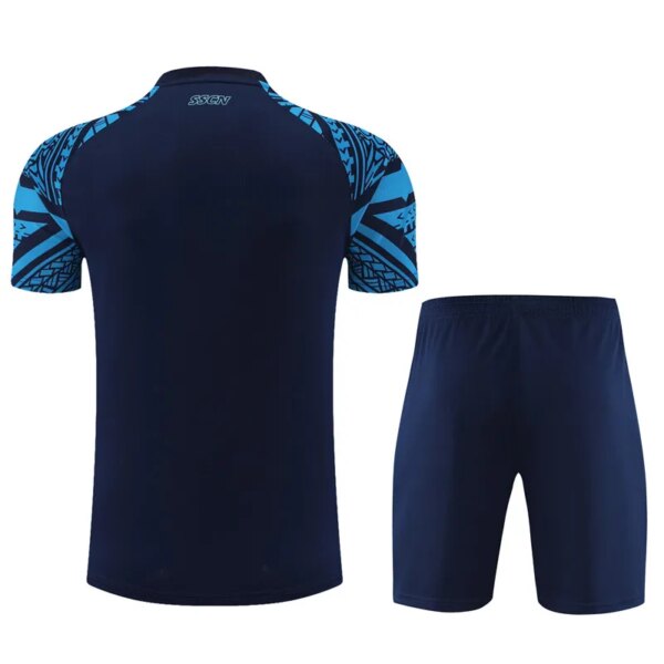23-24 SSC Napoli Short Sleeve Training Suit - Image 2