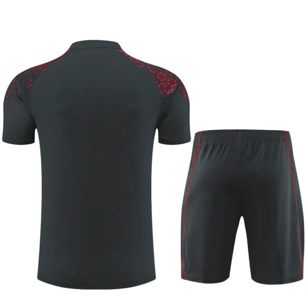 23-24 Manchester City Short Sleeve Training Suit - Image 2