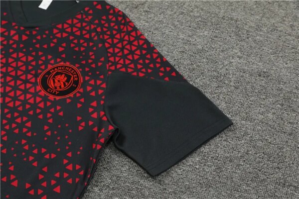 23-24 Manchester City Short Sleeve Training Suit - Image 7