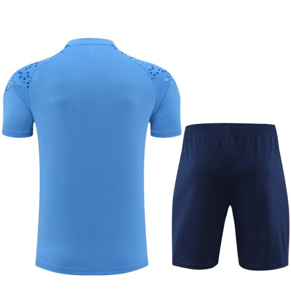 23-24 Manchester City Short Sleeve Training Suit - Image 2