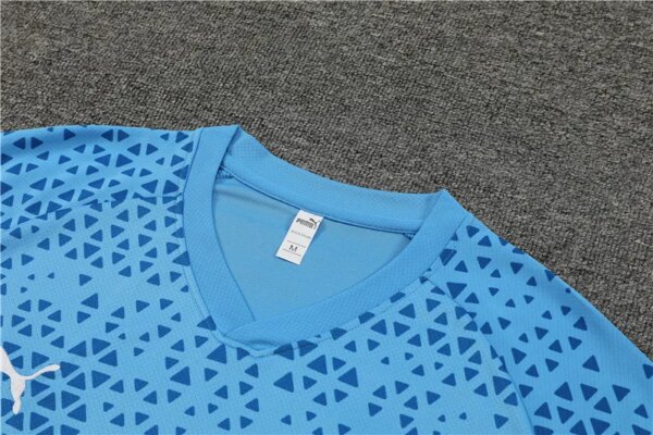 23-24 Manchester City Short Sleeve Training Suit - Image 5