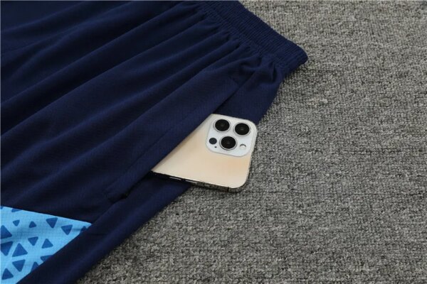 23-24 Manchester City Short Sleeve Training Suit - Image 11
