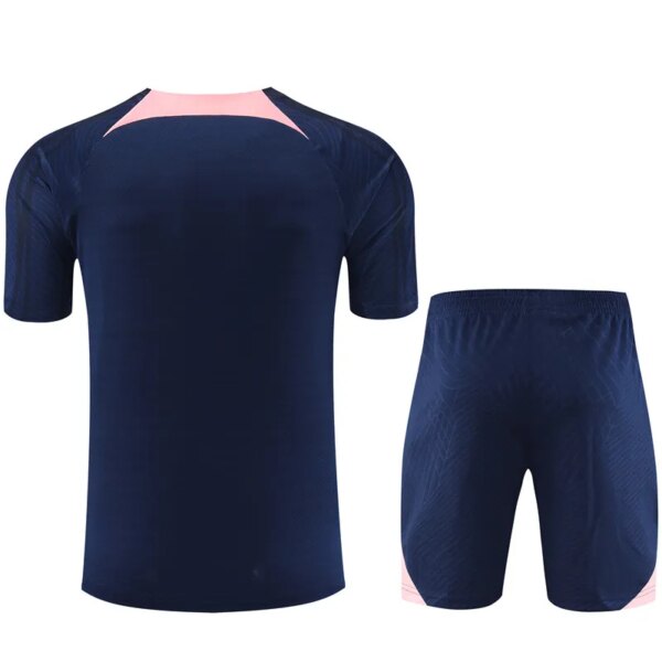 23-24 Atletico Madrid Short Sleeve Training Suit - Image 2