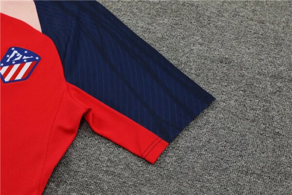 23-24 Atletico Madrid Short Sleeve Training Suit - Image 7