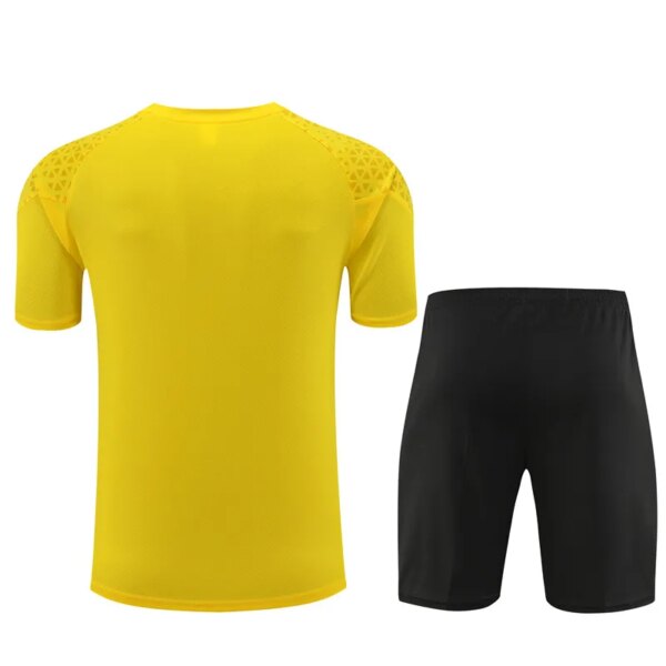 23-24 Borussia Dortmund Short Sleeve Training Suit - Image 2