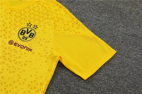 23-24 Borussia Dortmund Short Sleeve Training Suit - Image 7