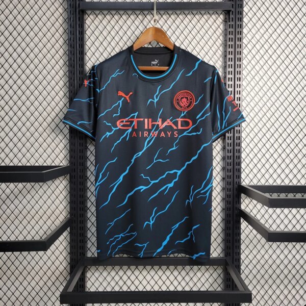 23-24  Manchester City Third Fans Jersey