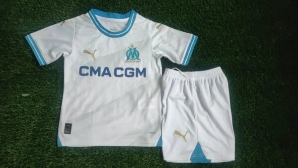 23-24 Olympique Marseille Home Kid Kit