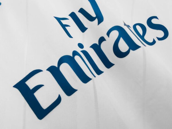 17-18 Real Madrid Home Retro Jersey - Image 3