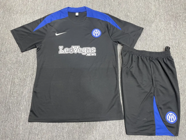 24-25 Inter Milan Short Sleeve Training Suit - Image 4