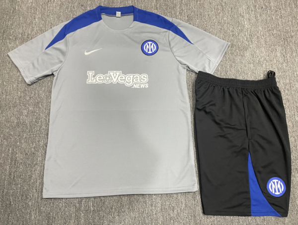 24-25 Inter Milan Short Sleeve Training Suit - Image 3