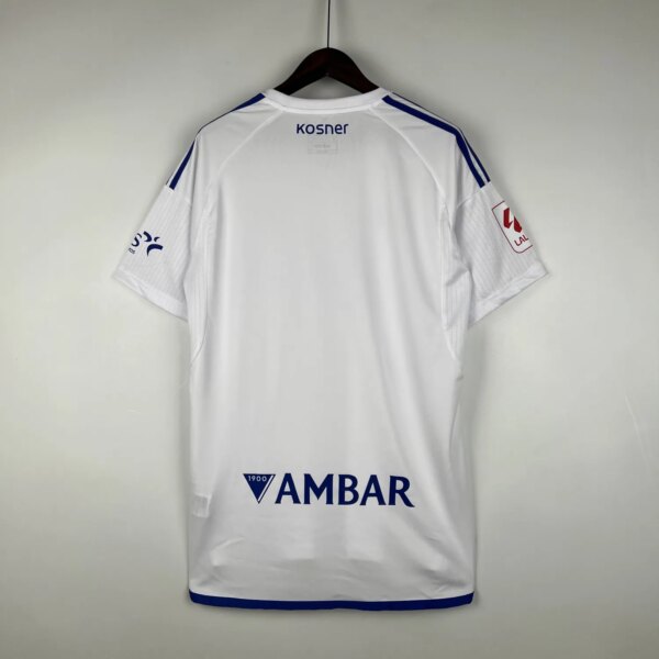 23-24 Real Zaragoza Home Fans Jersey - Image 6