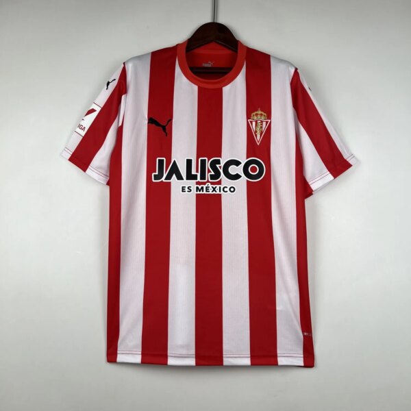 23-24 Sporting Gijon Home Fans Jersey